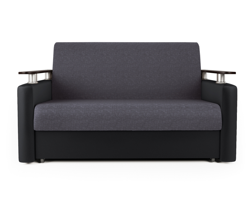 Диваны, Диван-кровать Шарм 140, рогожка/экокожа