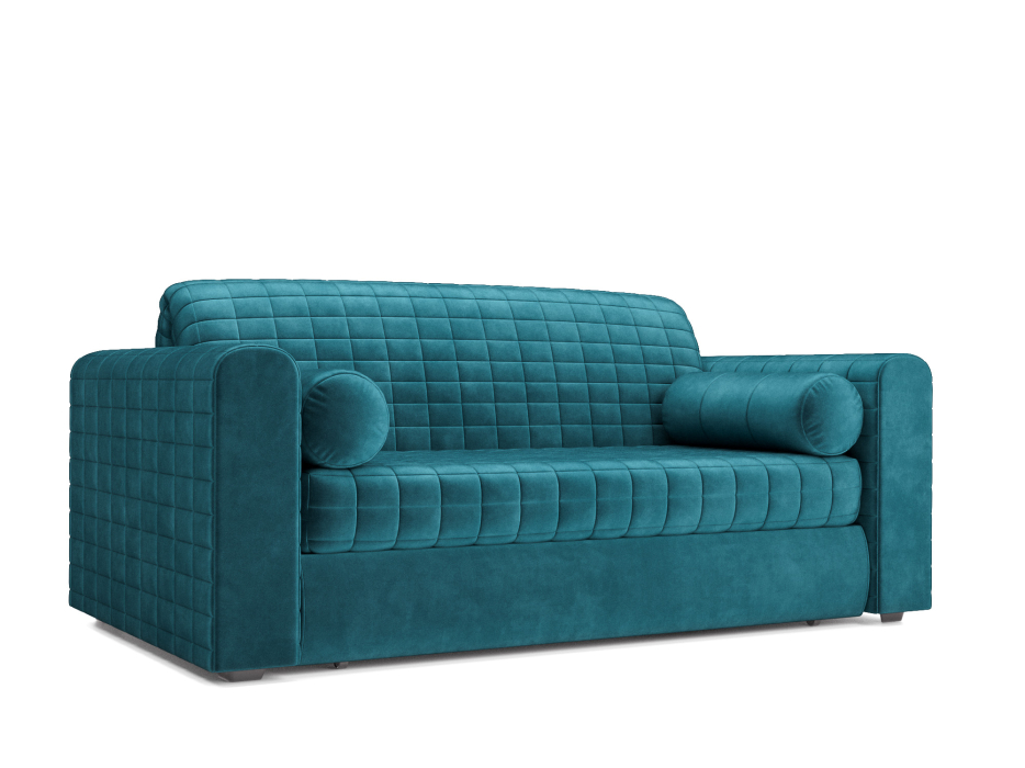 Диваны с ящиком для белья, Диван аккордеон Барон №5 НПБ 155х200 Бархат