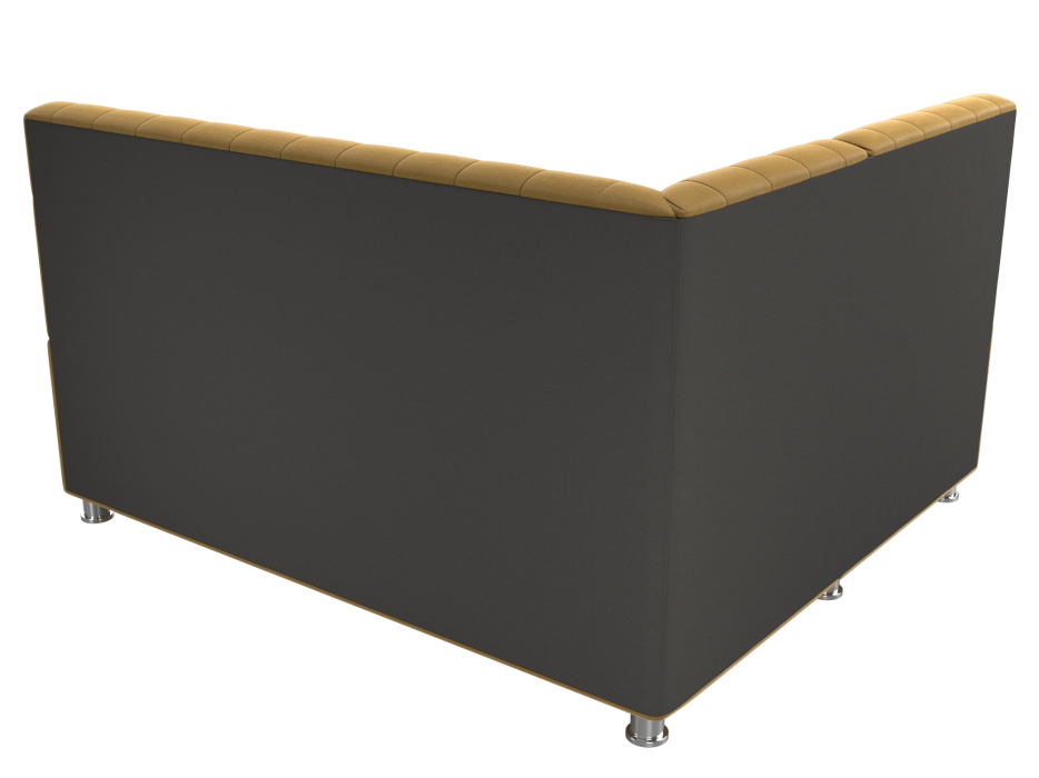 Диваны угловые кухонные, Кухонный угловой диван Мирта левый угол, микровельвет