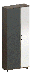 Модульная система Грейс Шкаф ШК-5032  Гикори Джексон Темный