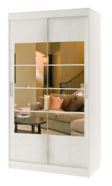 Шкаф купе РИФ-2 ЗЕРКАЛО вариант 3 габарит 900х600х2500