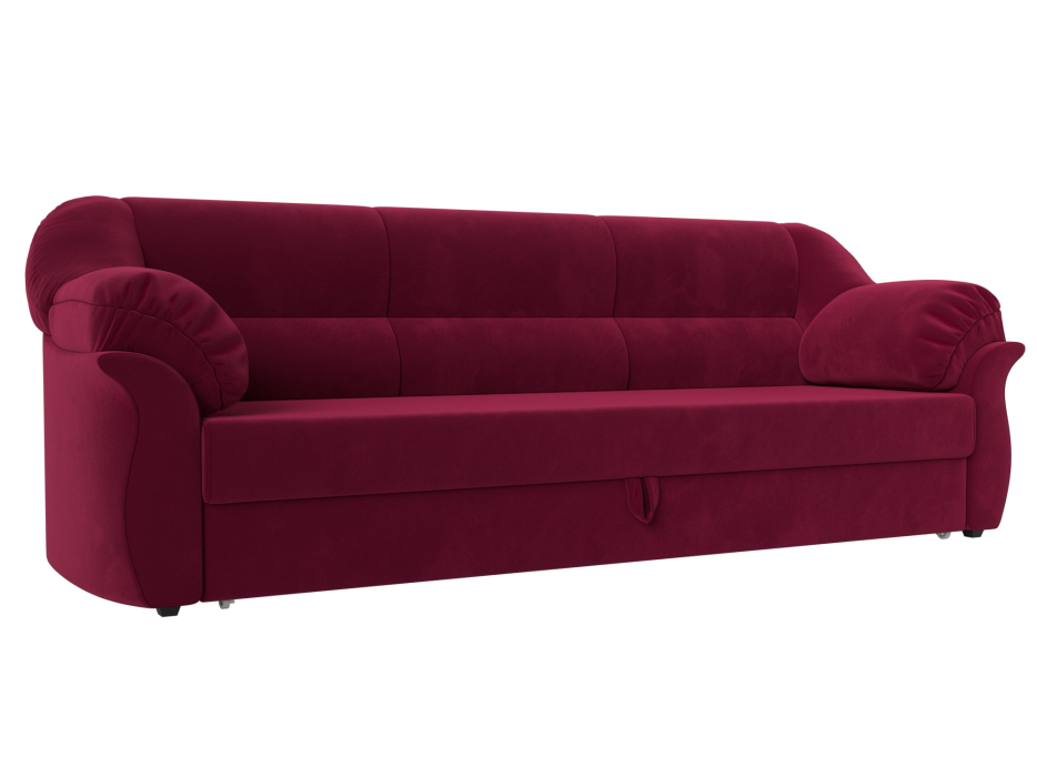 Диваны кровати со спальным местом, Диван прямой Карнелла, микровельвет