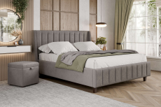 Мягкая кровать, Кровать Милана 1600 с подъёмным механизмом