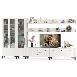 Валенсия стенка в гостиную комнату № 87