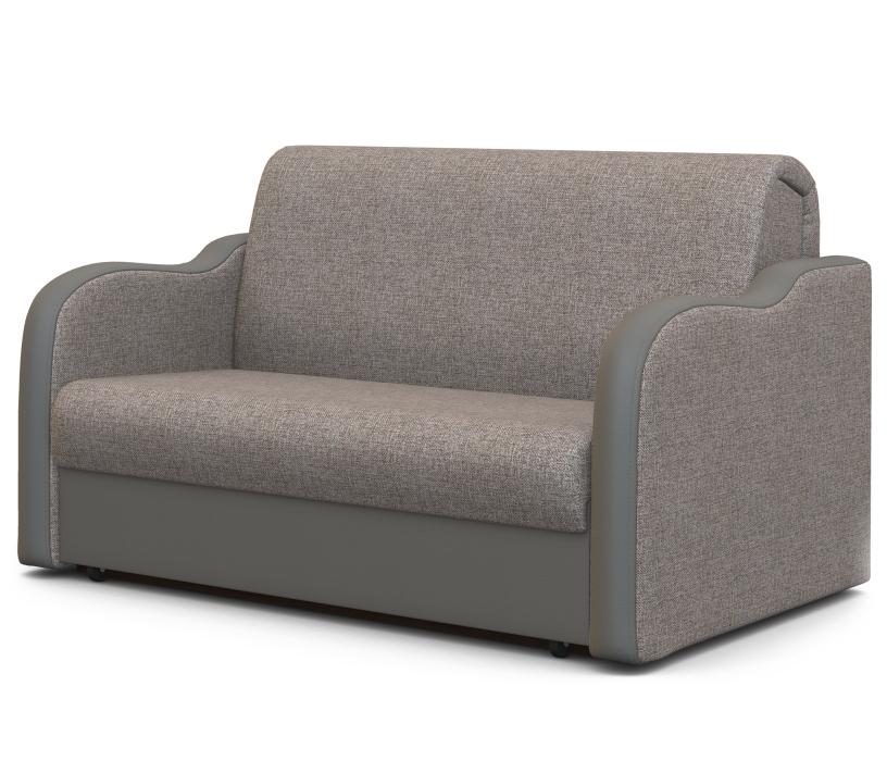 Диваны кровати со спальным местом, Диван-кровать Коломбо 120 экокожа/рогожка