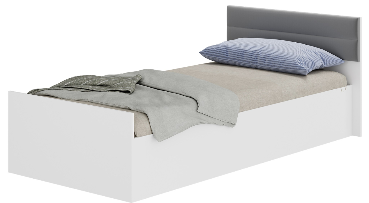 Кровати 90 см, Кровать с реечным настилом Фьюжн КР-03 90х200