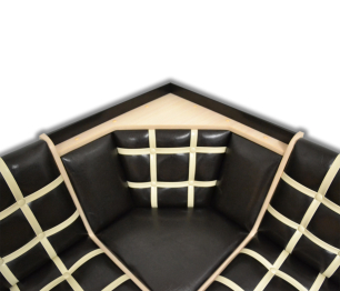 Кухонный уголок Комфорт- Лучиана 17 комби светлый