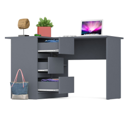 Угловой компьютерный стол Мори МС-16 правый