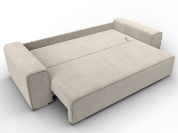 Прямой диван Лига-029, микровельвет