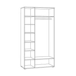 Шкаф для одежды Остин 13.336.03