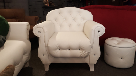 Кресло Честерфилд, Базовые ткани, Velutto Soft