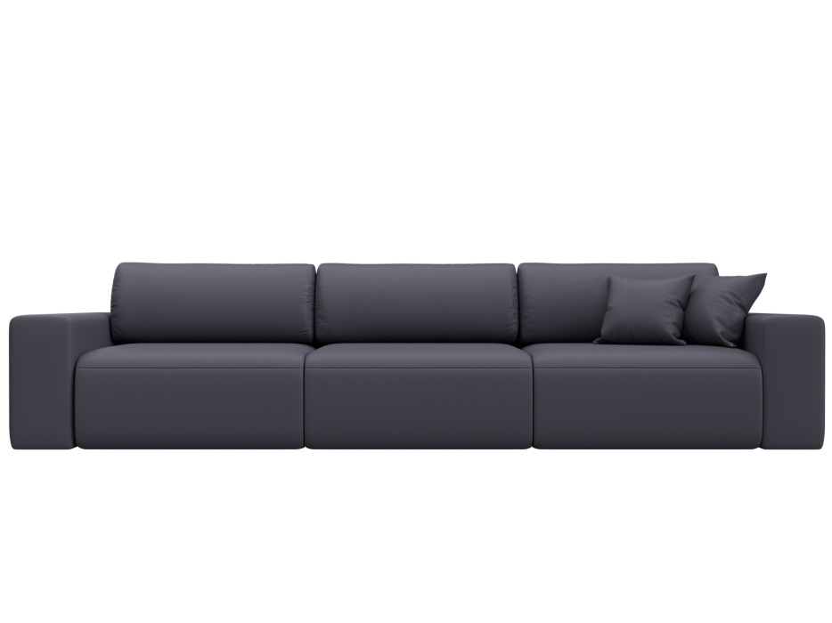 Диваны еврокнижки, Диван прямой Лига-036 НПБ Классик Лонг, экокожа GRIFON