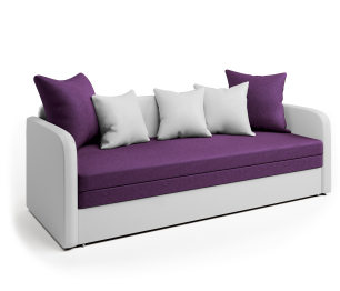 Софа Трио, экокожа и рогожка