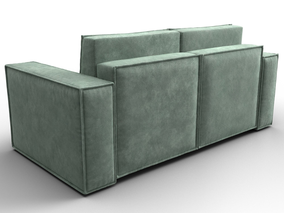 Диваны кровати со спальным местом, Диван прямой Куба мини, велюр BRUT