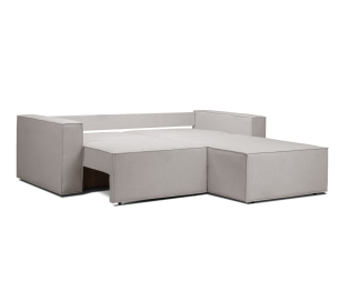 Диван угловой Чикаго со спальным местом, микровелюр