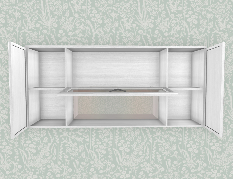 Настенные полки, Модульная система Карина Антресоль АН-1016