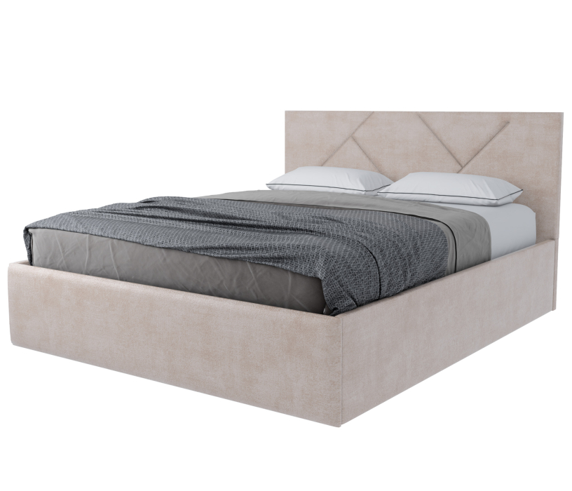 Кровати 180х200, Кровать Лима (180х200) с ПМ, велюр