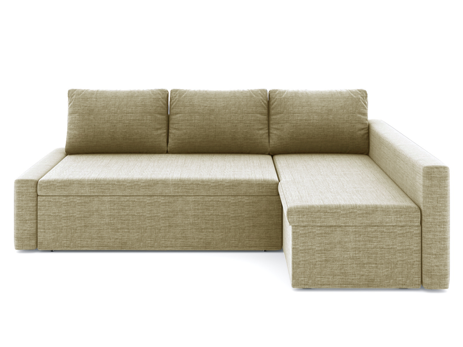 Диваны угловые в гостиную, Диван-кровать угловой Фрихетен дельфин, рогожка