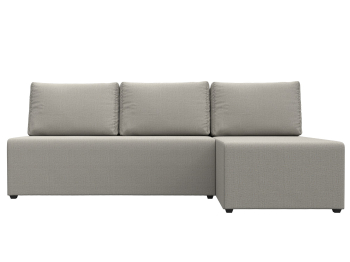 Диван угловой Поло правый угол, рогожка Амур