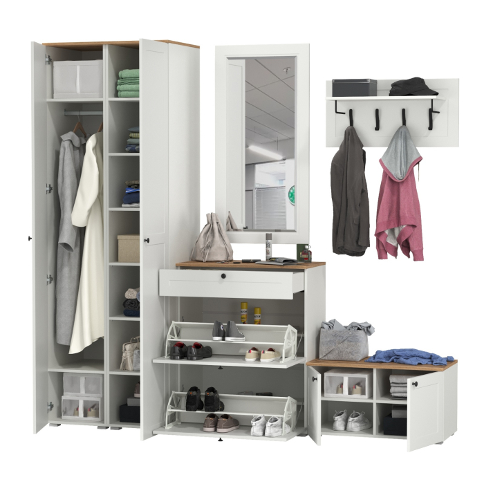 Прихожие, Набор мебели Остин для прихожей № 46