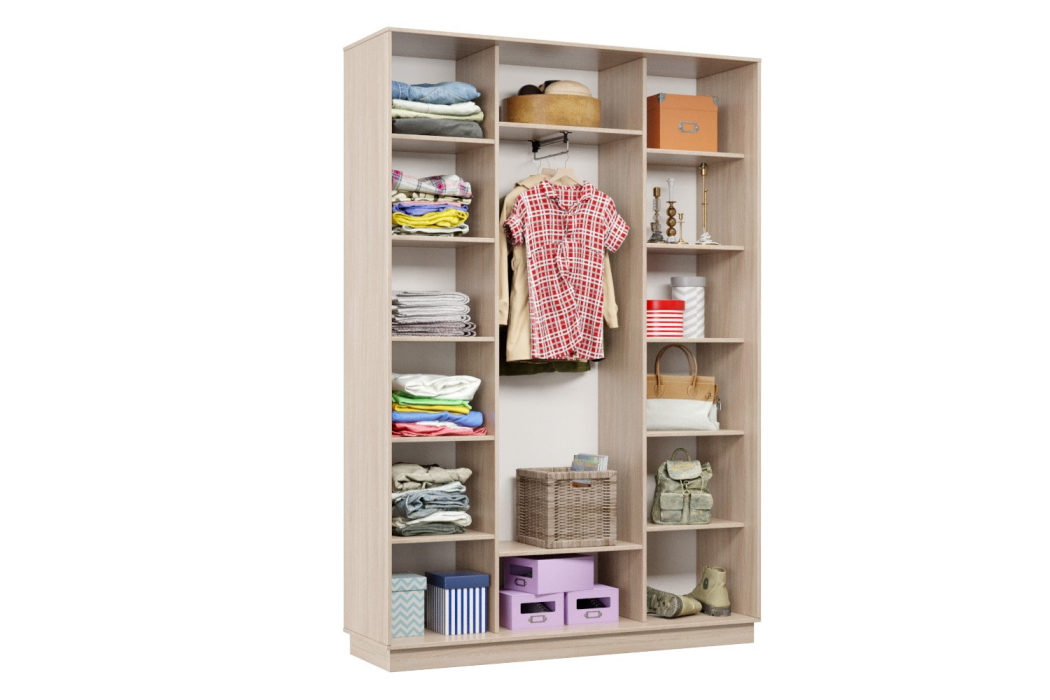 Шкафы-купе, Шкаф-купе Премьер 13 (16;16;16) трёхдверный