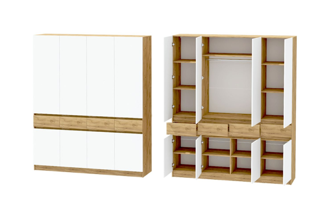 В спальню, Шкаф 4-х створчатый Иннэс 10