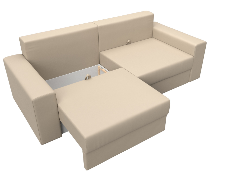 Диваны выкатные, Диван прямой Майами, экокожа