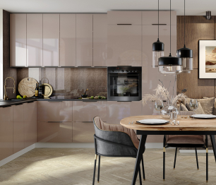 Кухонный гарнитур без столешницы Калипсо 3 м