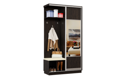 Прихожая Премьер 04 Лайт Мини 05 Левая Мягкая