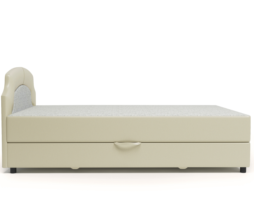 С подъемным механизмом, Кровать тахта Шарм 100 с подъемным механизмом, шенилл/экокожа