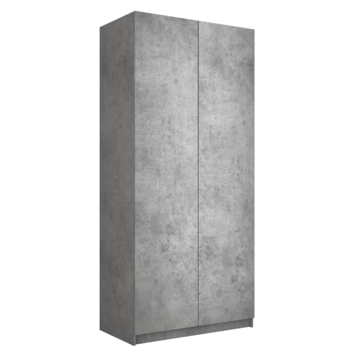 Шкафы распашные, Шкаф складной Е1 Локер ("Гармошка" с системой Push to Move/Левый)101х52,5х220 см, с полками и модулем