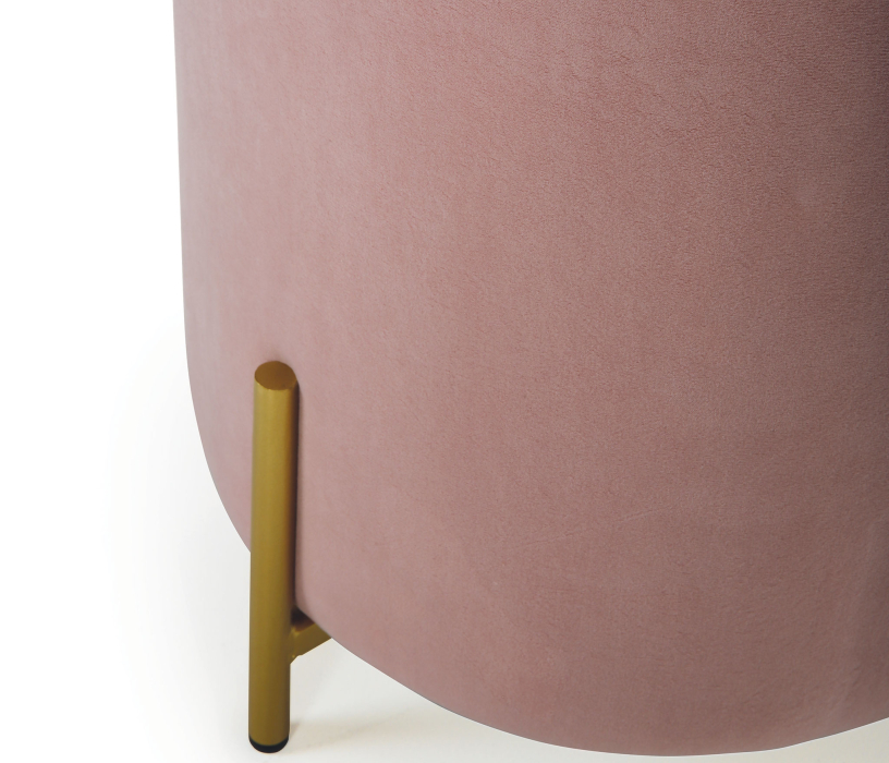 Пуфы дизайнерские, ПУФ ШАРЛЬ круглый, велюр