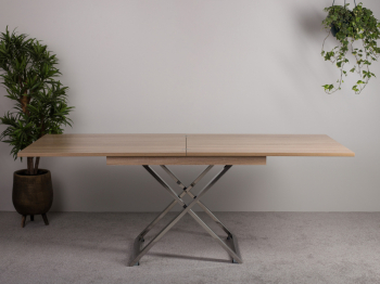 Стол-трансформер Левмар Cross S79 (нержавеющая сталь)