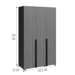Шкаф в спальню Болонья 3-х дверный