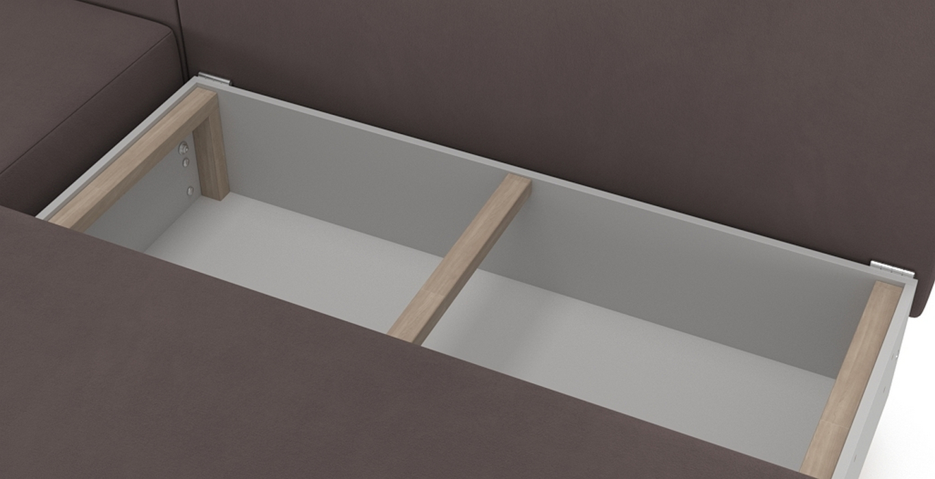 Диваны угловые в гостиную, Угловой диван Каир Lux, велюр, левый