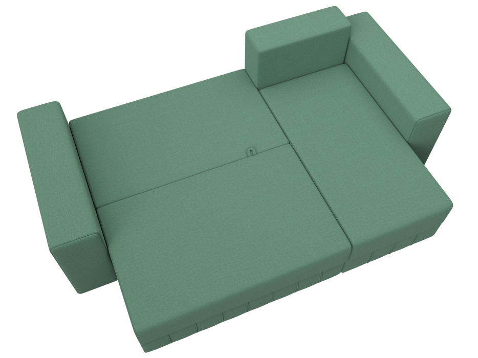 Диваны угловые в гостиную, Диван угловой Лига-076 угол универсальный, рогожка Амур