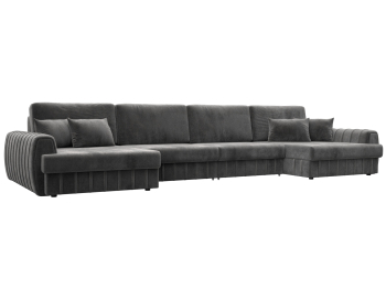 Диван П-образный Лига-057 НПБ Лонг, велюр TOWER