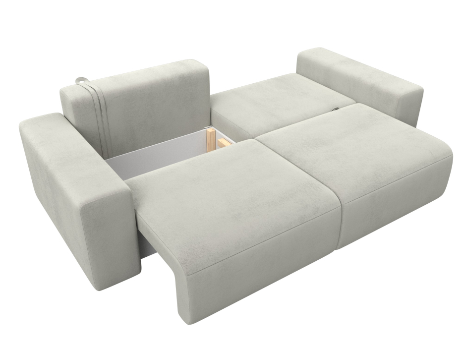 Диваны еврокнижки, Диван прямой Лига-036 НПБ Классик, велюр TOWER