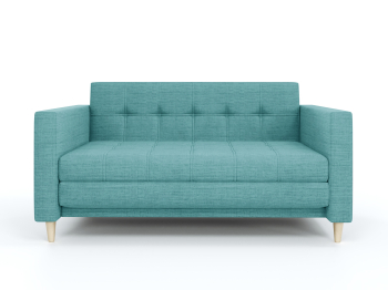 Диван-кровать еврокнижка Квадро, рогожка