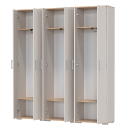 Три шкафа для одежды Домино 2-3430