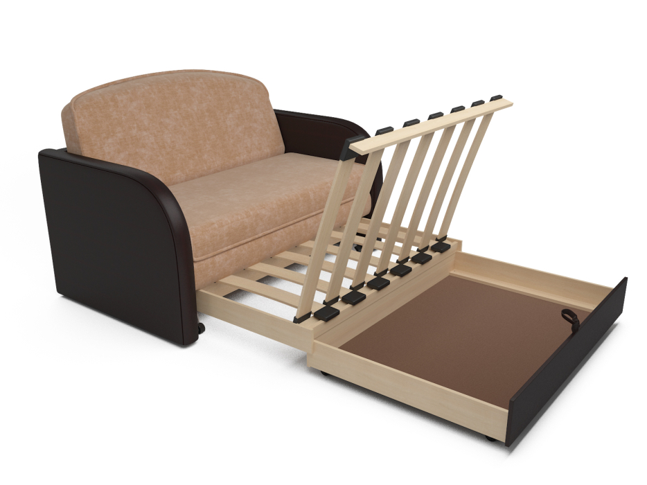 Диваны кровати прямые, Диван прямой выкатной Малютка (Кордрой)