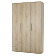 Для одежды, Шкаф трехдверный Мелодия МКЯ-32/1 90х45