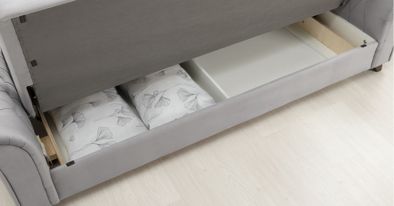 Диваны с ящиком для белья, Диван прямой Ирис