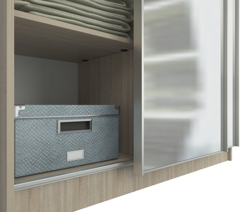 Шкафы-купе, Шкаф-купе Манхеттен М 2146х2300х555, 2 зеркала