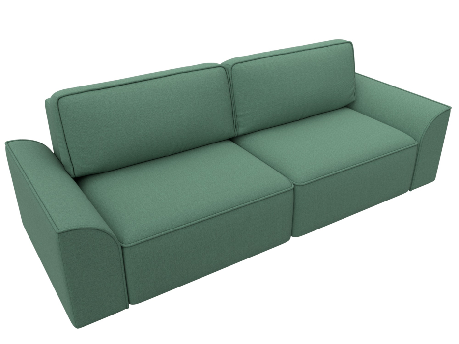 Диваны еврокнижки, Диван прямой Лига-048 НПБ, рогожка Амур