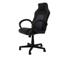 Для офиса и дома, Кресло поворотное RACER (серый/черный)