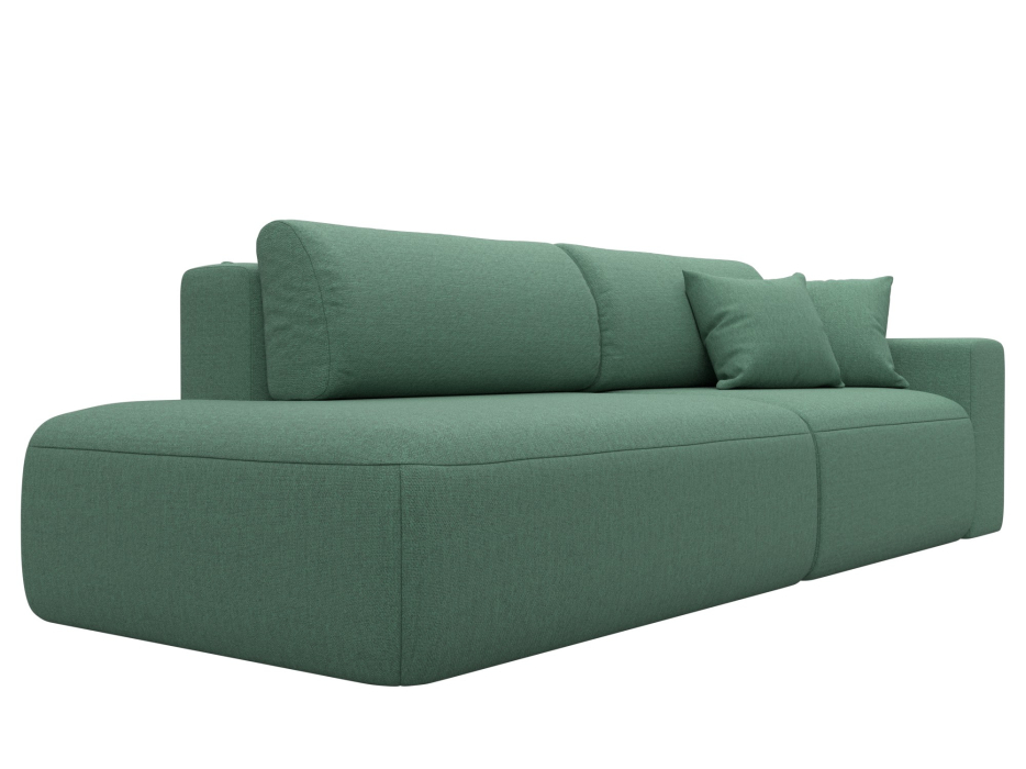 Диваны еврокнижки, Диван прямой Лига-036 НПБ Модерн подлокотник справа, рогожка Амур