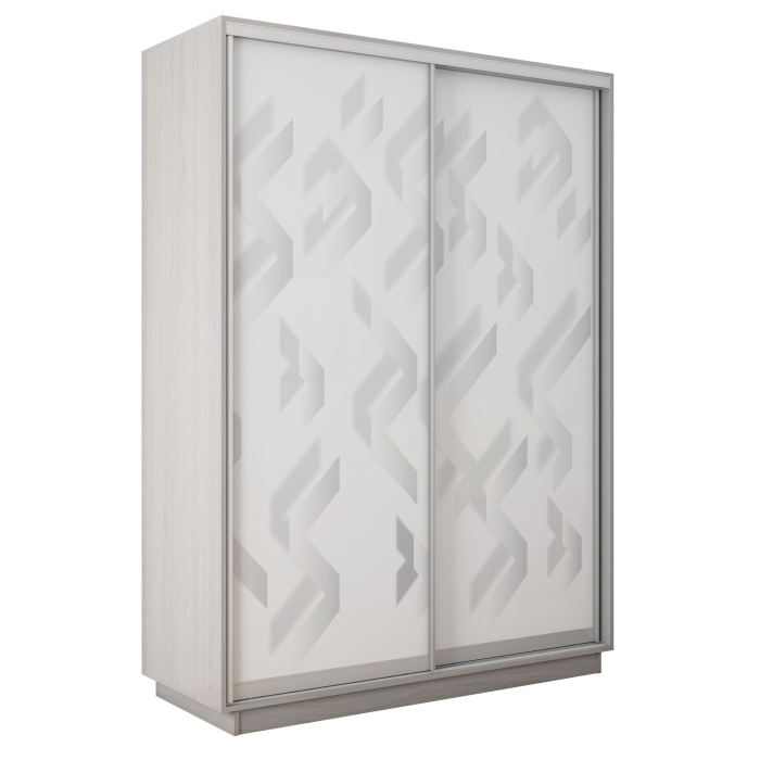 Шкафы-купе 2-х дверные, Шкаф-купе Экспресс 2-х дверный Фотопечать Ленты Стекла 140х60х220