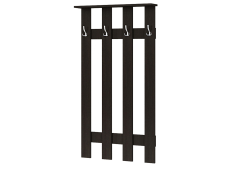 Настенные, Вешалка ВШ 201 Прихожая Машенька