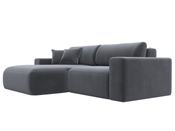 Диван угловой Лига-036 Классик левый угол, велюр